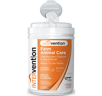 Intervention Disinfectant Wipes 160/Bottle